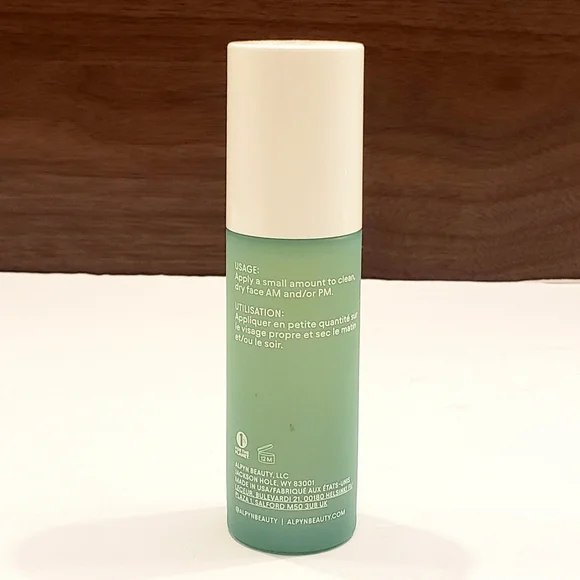 Alpyn Beauty Clarifying Facial Oil RETINOL & PINK ALGAE NWOB . - Picture 2 of 2